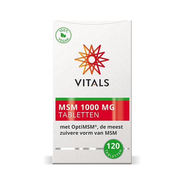 MSM 1000 mg tabletten 120 tabletten