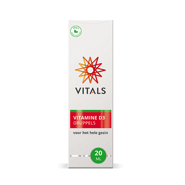 Vitamine D3 200 ie Druppels  700 druppels